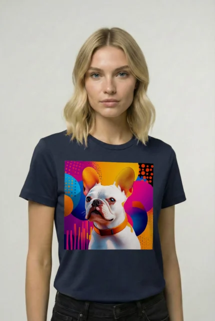 T-shirt FRENCH BULLDOG (#020) – Image 17