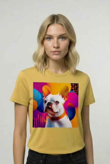 T-shirt FRENCH BULLDOG (#020) – Image 32