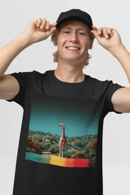 T-shirt GIRAFFE (#020) – Image 4
