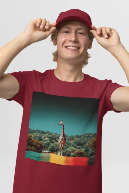 T-shirt GIRAFFE (#020) – Image 9