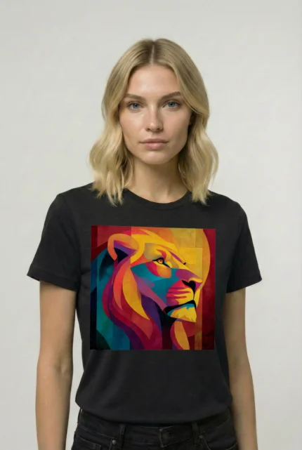 T-shirt LION (#020) – Image 2