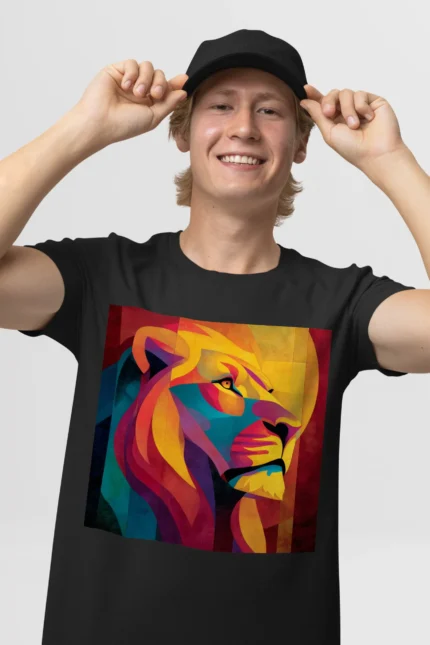 T-shirt LION (#020) – Image 4