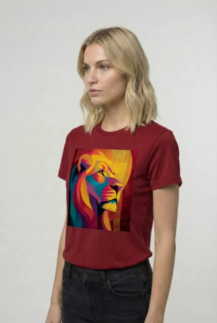T-shirt LION (#020) – Image 8