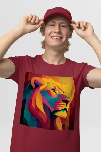 T-shirt LION (#020) – Image 9