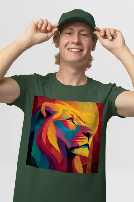 T-shirt LION (#020) – Image 14