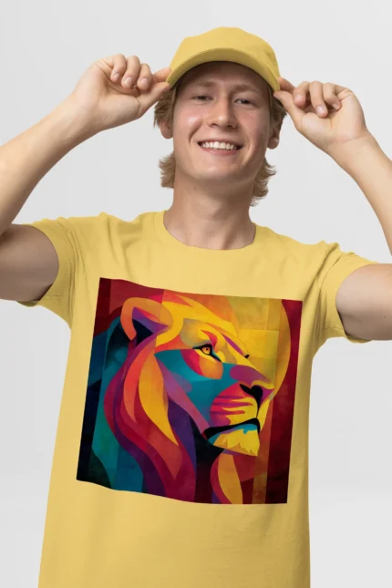 T-shirt LION (#020) – Image 34