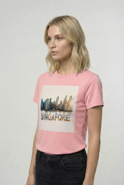 T-shirt SINGAPOUR (#020) – Image 23