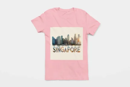 T-shirt SINGAPOUR (#020) – Image 21