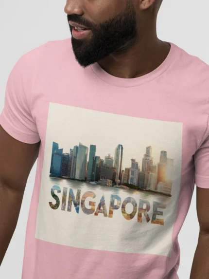 T-shirt SINGAPOUR (#020) – Image 25