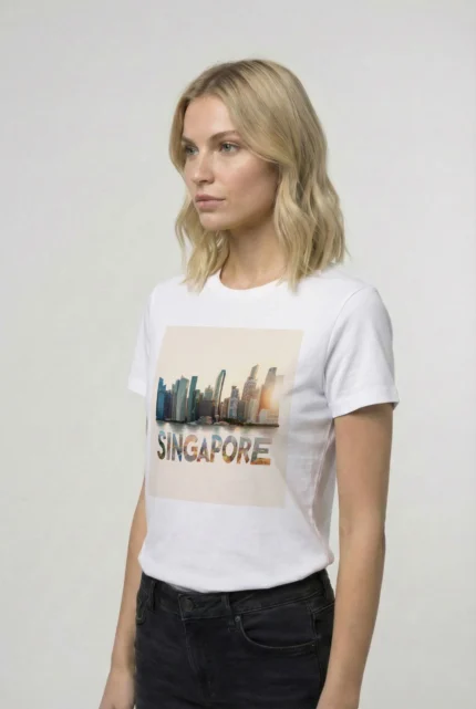 T-shirt SINGAPOUR (#020) – Image 28