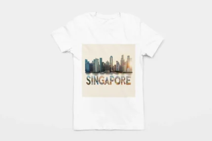 T-shirt SINGAPOUR (#020) – Image 26