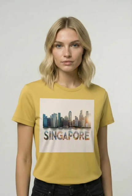 T-shirt SINGAPOUR (#020) – Image 32