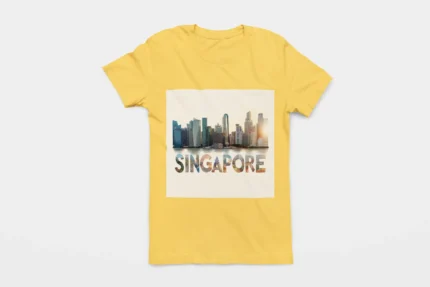 T-shirt SINGAPOUR (#020) – Image 31