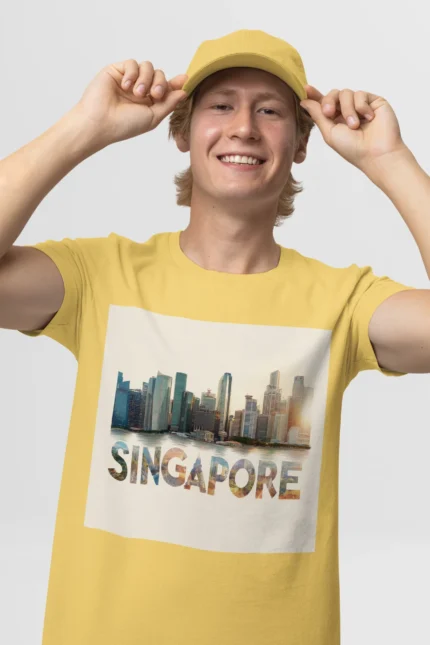 T-shirt SINGAPOUR (#020) – Image 34