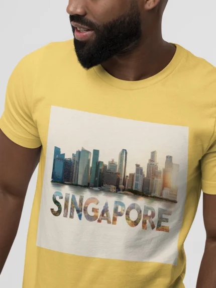 T-shirt SINGAPOUR (#020) – Image 35