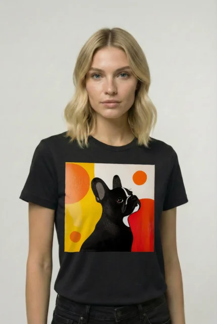 T-shirt FRENCH BULLDOG (#021) – Image 2