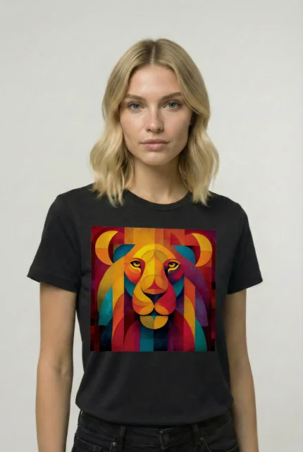 T-shirt LION (#021) – Image 2