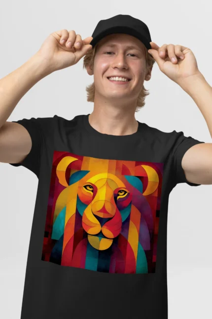 T-shirt LION (#021) – Image 4