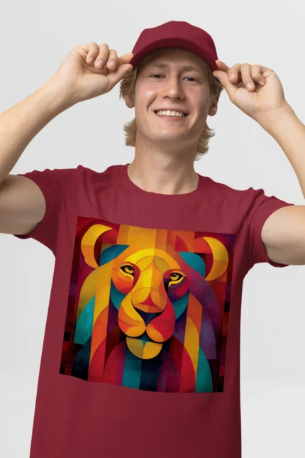 T-shirt LION (#021) – Image 9