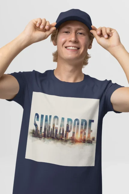 T-shirt SINGAPOUR (#021) – Image 19