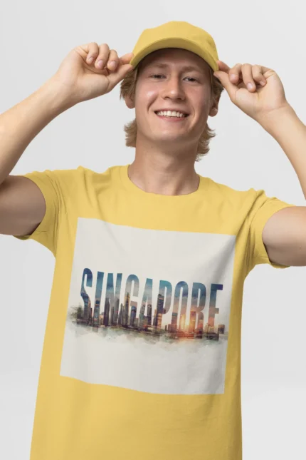 T-shirt SINGAPOUR (#021) – Image 34
