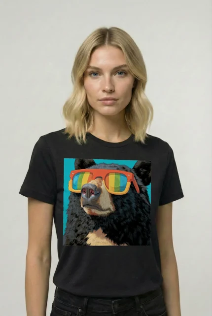 T-shirt BEAR (#022) – Image 2