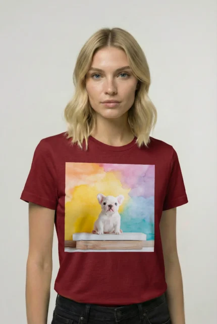 T-shirt FRENCH BULLDOG (#022) – Image 7