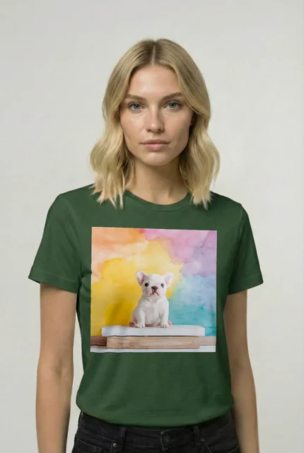 T-shirt FRENCH BULLDOG (#022) – Image 12