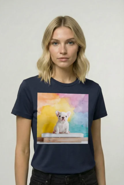 T-shirt FRENCH BULLDOG (#022) – Image 17