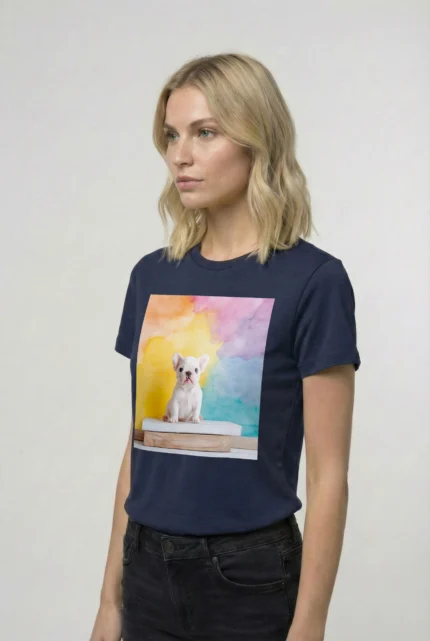 T-shirt FRENCH BULLDOG (#022) – Image 18