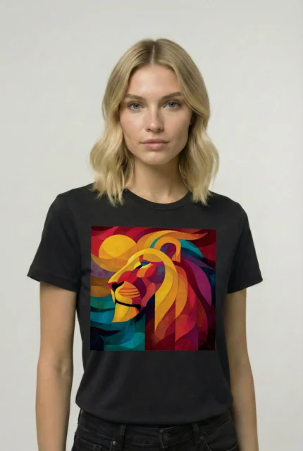 T-shirt LION (#022) – Image 2