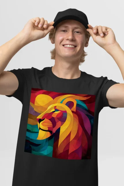 T-shirt LION (#022) – Image 4