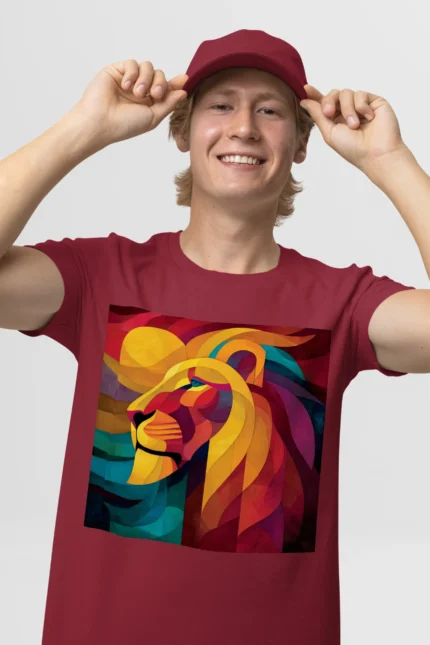 T-shirt LION (#022) – Image 9