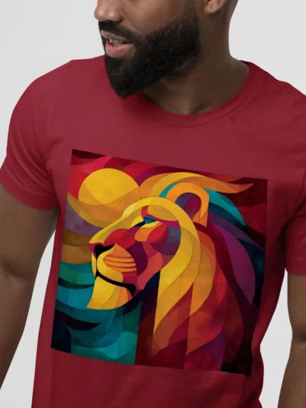 T-shirt LION (#022) – Image 10