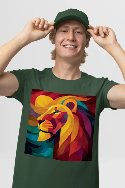 T-shirt LION (#022) – Image 14