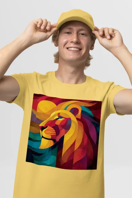 T-shirt LION (#022) – Image 34