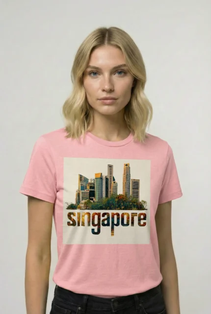 T-shirt SINGAPOUR (#022) – Image 22