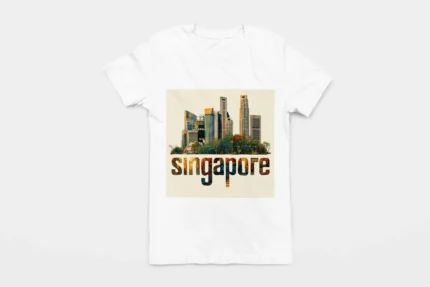T-shirt SINGAPOUR (#022) – Image 26