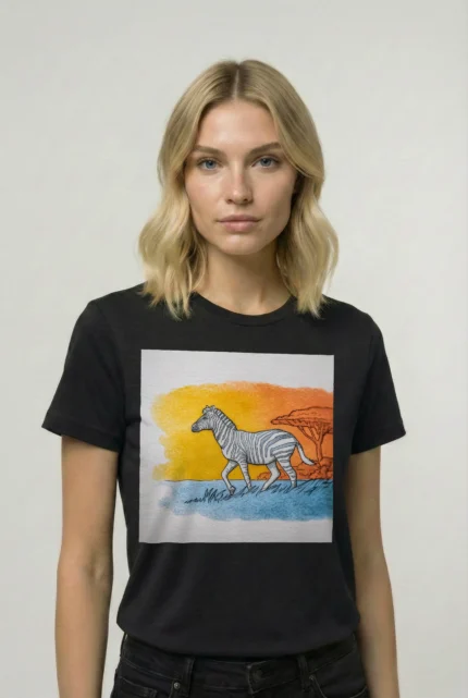 T-shirt ZEBRA (#022) – Image 2