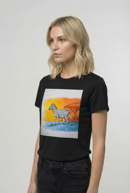 T-shirt ZEBRA (#022) – Image 3