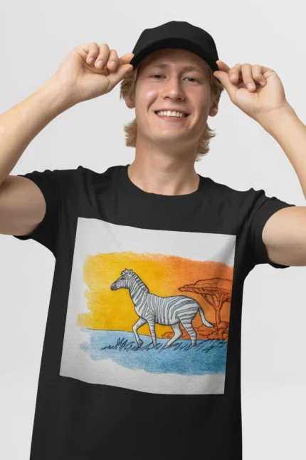 T-shirt ZEBRA (#022) – Image 4