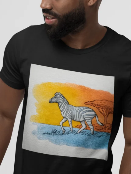 T-shirt ZEBRA (#022) – Image 5