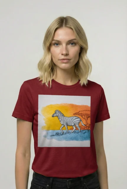 T-shirt ZEBRA (#022) – Image 7