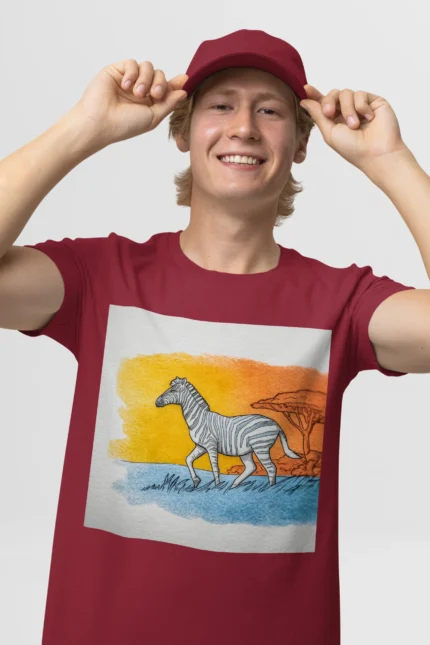 T-shirt ZEBRA (#022) – Image 9