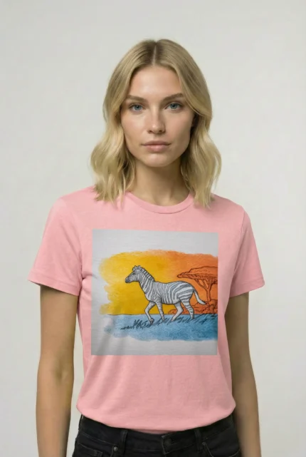 T-shirt ZEBRA (#022) – Image 22