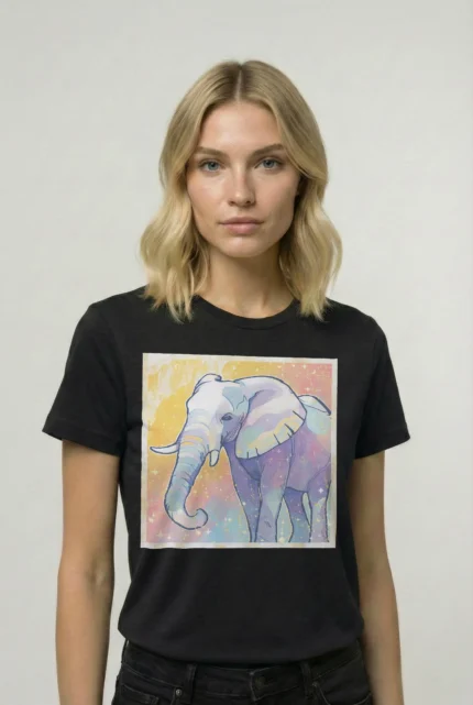 T-shirt ELEPHANT (#023) – Image 2