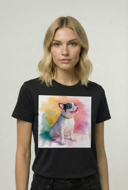 T-shirt FRENCH BULLDOG (#023) – Image 2