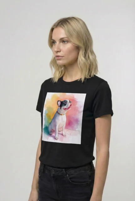 T-shirt FRENCH BULLDOG (#023) – Image 3