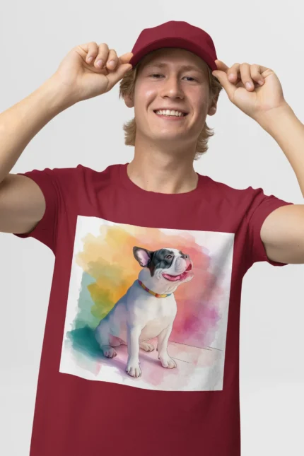 T-shirt FRENCH BULLDOG (#023) – Image 9