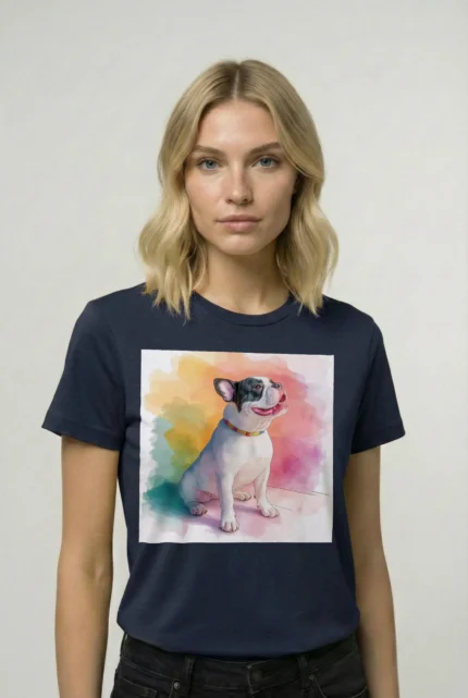 T-shirt FRENCH BULLDOG (#023) – Image 17